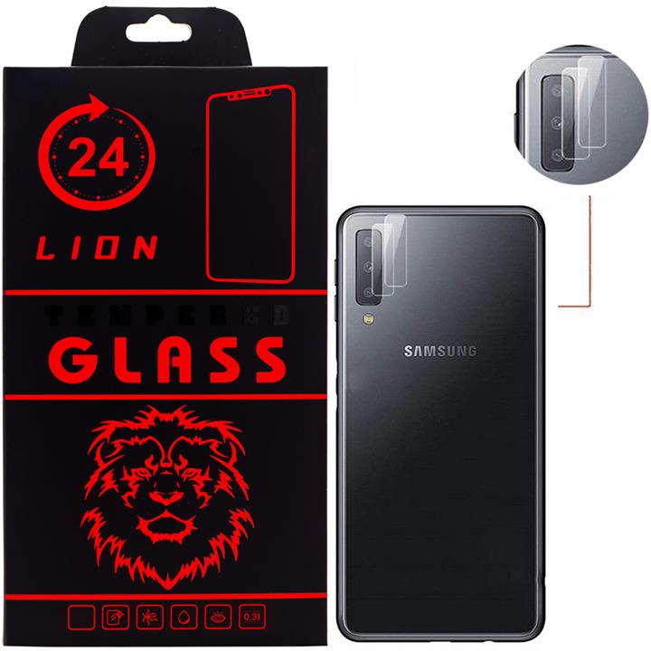 محافظ لنز دوربین  لاین مدل RL007 مناسب برای گوشی موبایل سامسونگ Galaxy A70 بسته دو عددی LION RL007 Lens Protector  For Samsung Galaxy A70 Pack Of 2